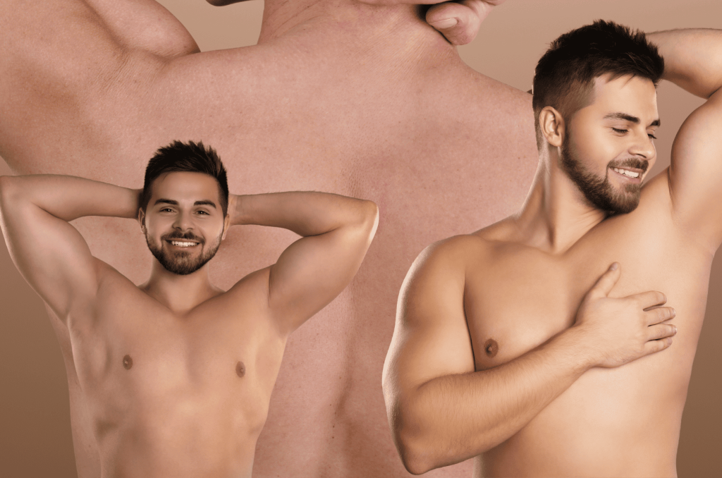 Epilation homme chez Eden et Sens