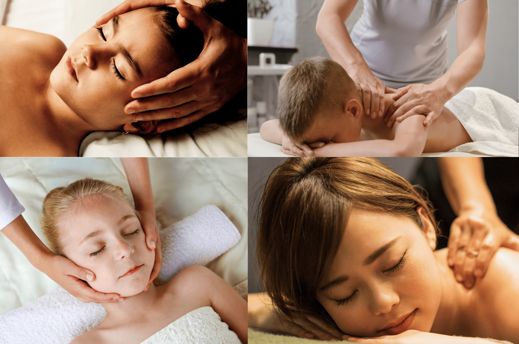 les bienfaits des massages chez les enfants