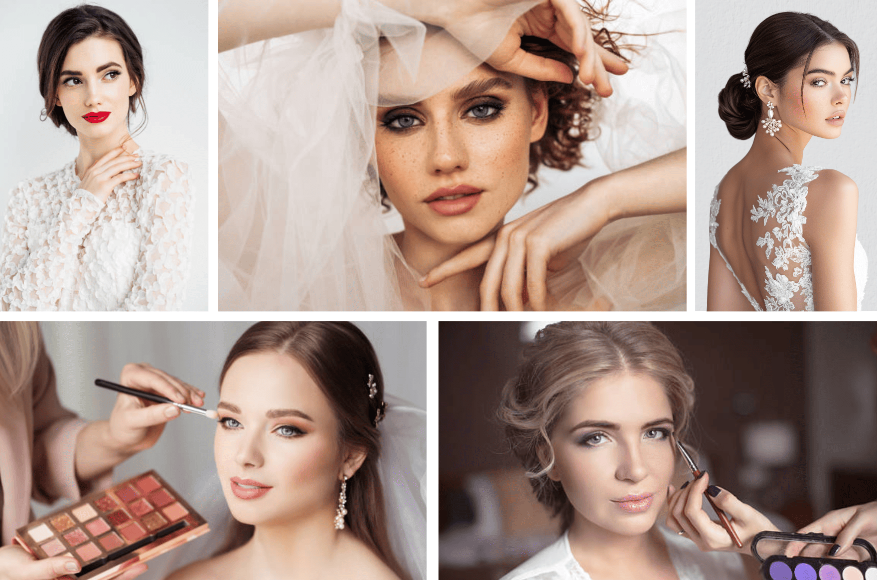 Le maquillage mariée chez Eden et Sens