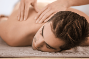 le massage de 15mn post-épilation chez Eden et Sens