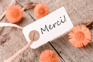 cadeau Eden et Sens remerciement